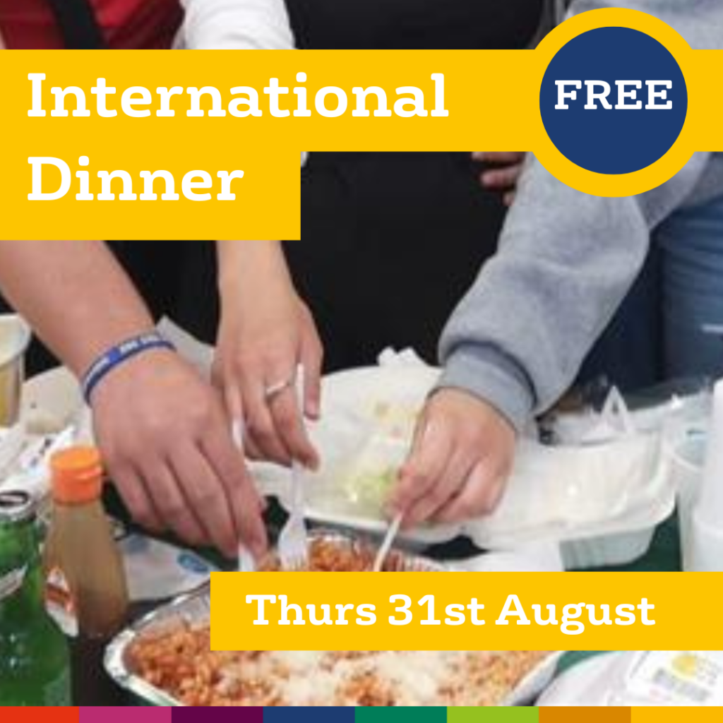 International dinner social