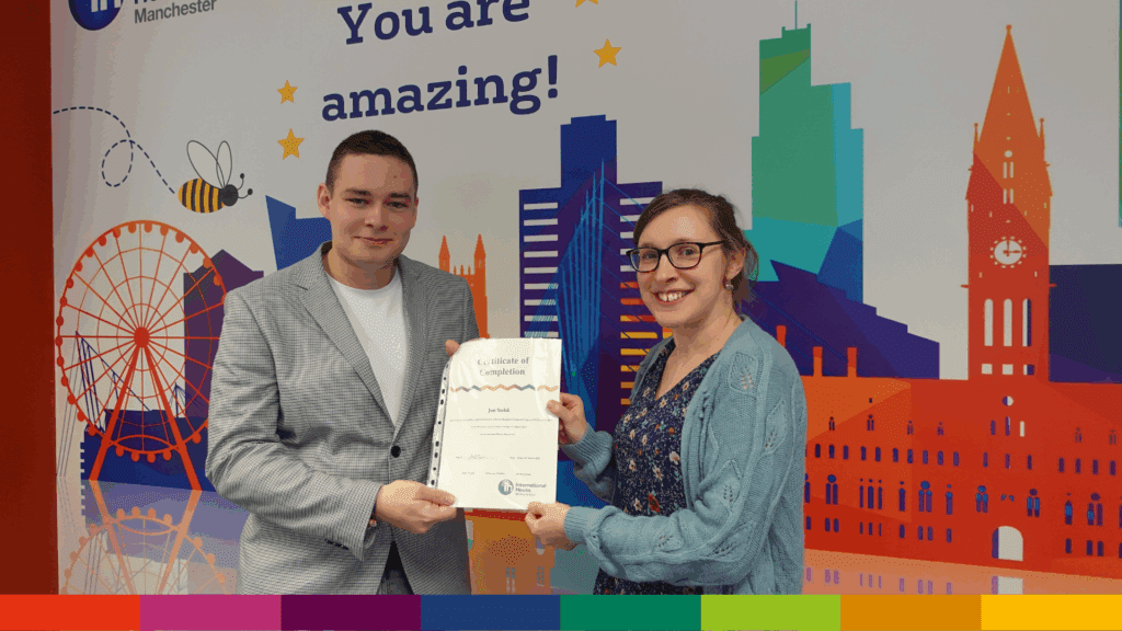 Estudiante de ih Manchester