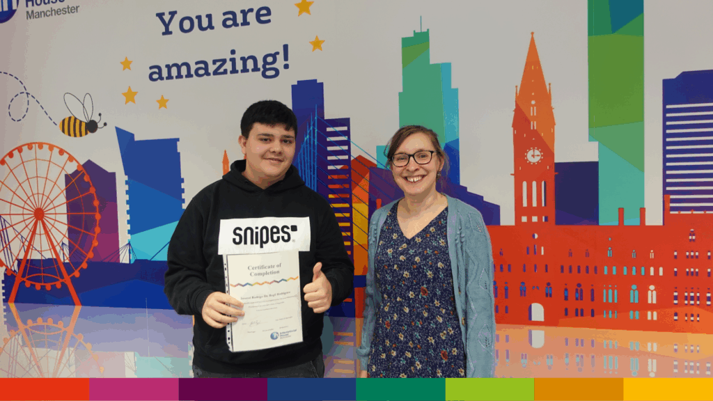 Estudiante de IH Manchester