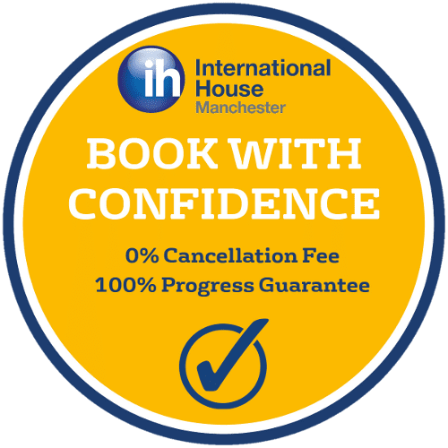 Book English lessons with confidence at IH Manchester