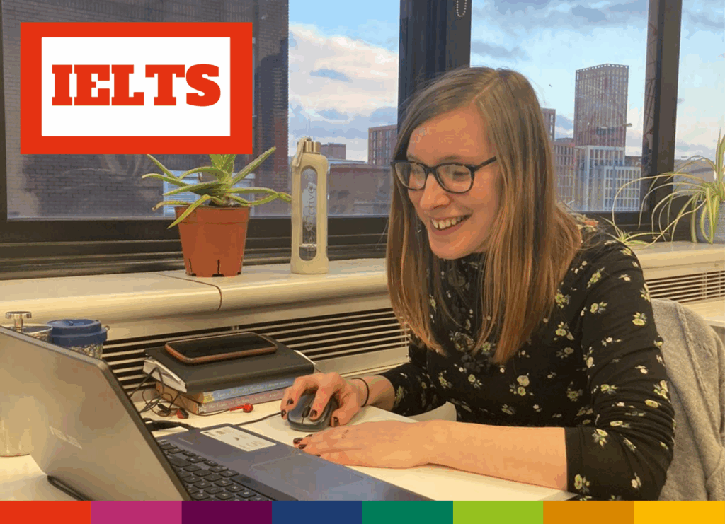 IELTS Online course page