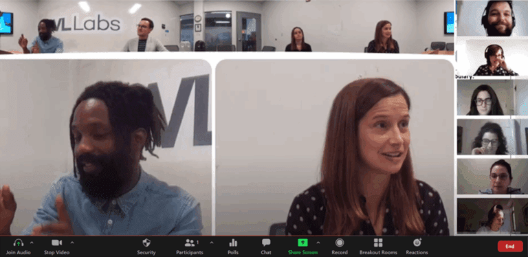 IH Manchester Hybrid lesson screenshot